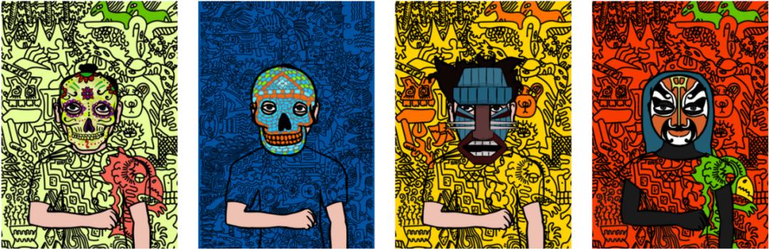 背景：NFT项目hashmask：以太坊最成功的加密艺术品销售案例之一3