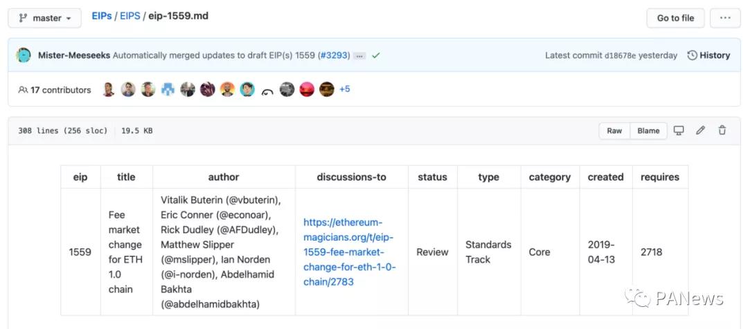 以太坊eip-1559提案争议：反对派计算能力超过60%，并非最佳解决方案5
