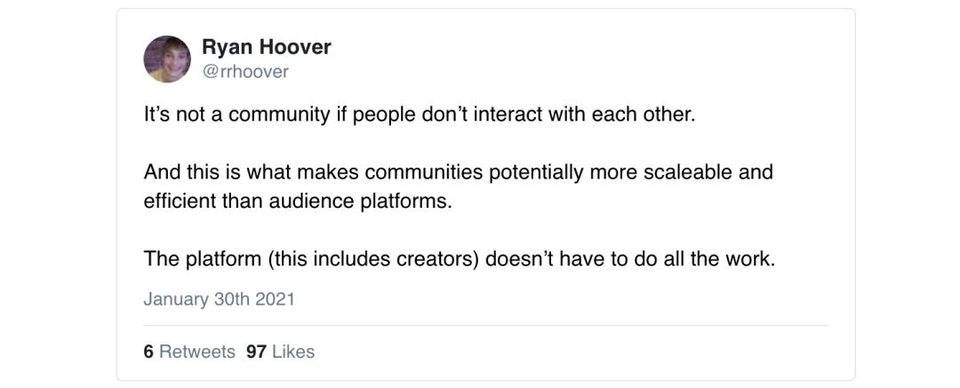 简析创作者社区矩阵：自有社区为何重要？5