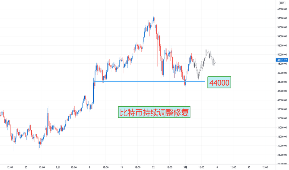 [e hammer mechanism view]-2021.03.02-比特币正在不断调整和修复，J