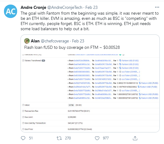 AC系列的隐藏之谜？了解低调的“以太坊合作伙伴”fantom网络