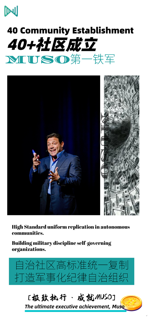 40+社区正式加盟 100+社区正在审核 MUSO布道大时代开启2