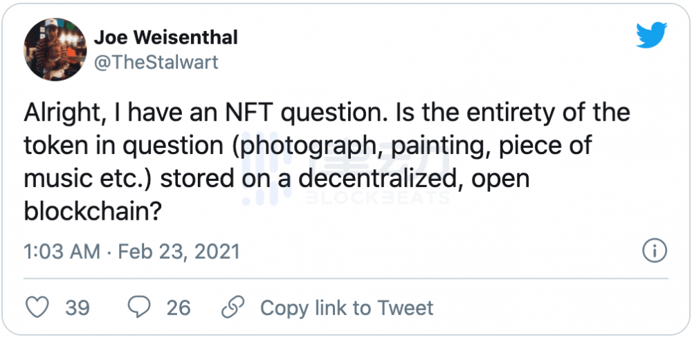 NFT是如何存储的？你买的NFT有一天会突然消失吗？