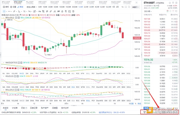 做多货币：3/6eth空单完美获利65分，你能走多远取决于你跟谁走1