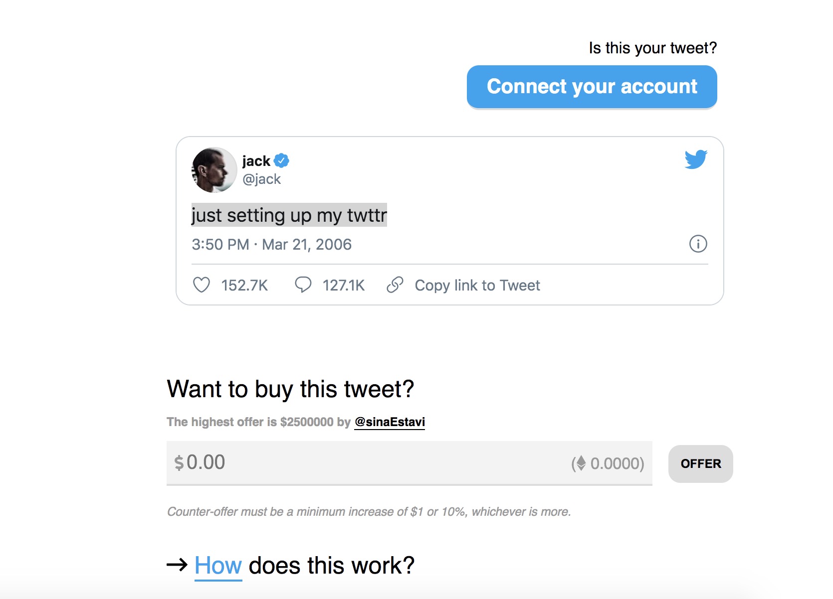 NFT狂热:Jack Dorsey的捐赠和传奇拳王阿里的纪念 NFT狂热:Jack Dorsey的捐赠和传奇拳王阿里的纪念