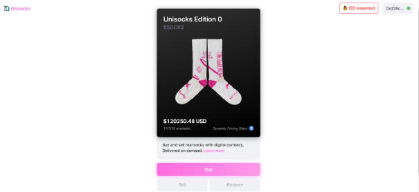 12万美元的袜子，UniSock的梦幻漂流2