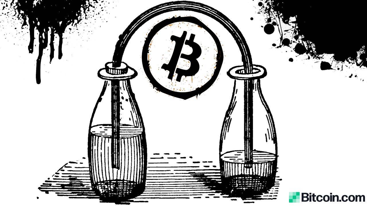 资料图：中交所比特币余额告罄，过去4个月比特币流出100亿美元