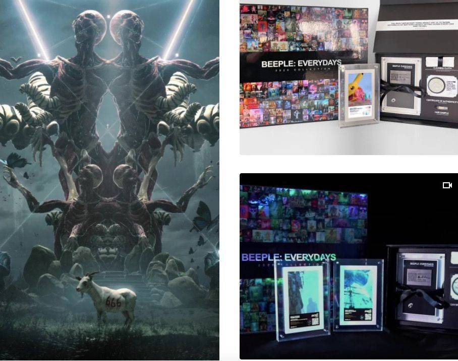 NFT的交易价格接近7000万美元。让我们来看看世界上最昂贵的10件加密艺术品3