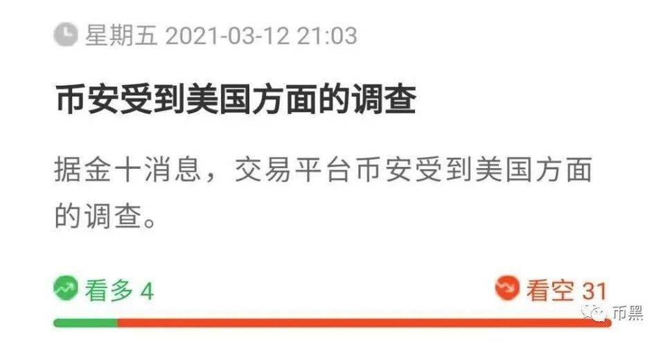 312 来临，三大官微被封，币安遭美国监管调查，真利空还是假诱空？2