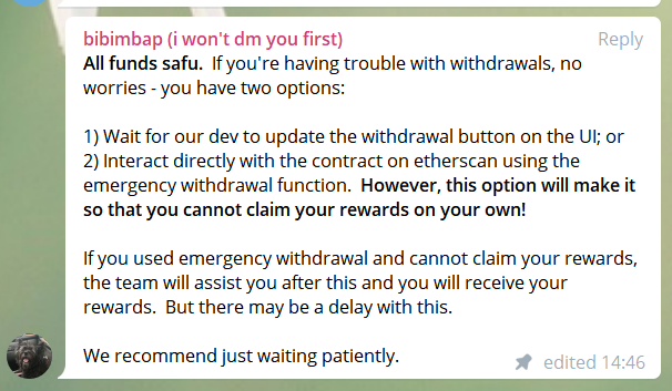 突然：BDP挖矿结束，一个bug差点造成66亿美元的用户资产拿不出来，已经解决了8