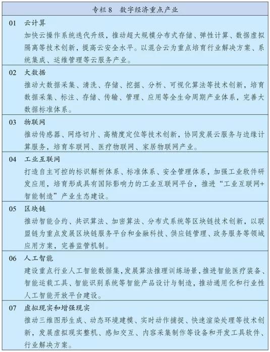 规划纲要草案：加快数字发展建设数字中国