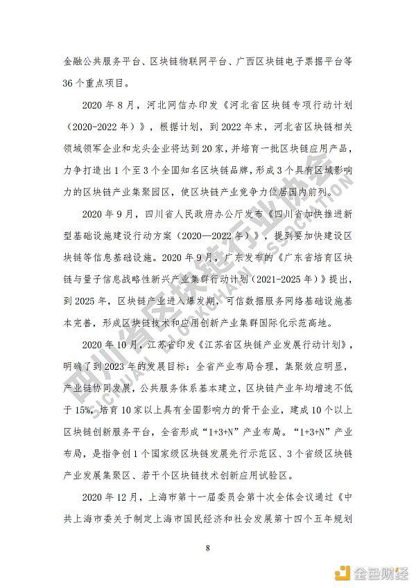 参见《四川区块链产业2020》白皮书,了解四川区块链产业布局15 参见《四川区块链产业2020》白皮书,了解四川区块链产业布局15