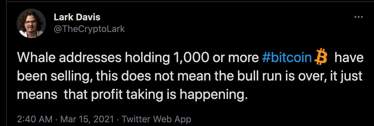 获利盘回吐，机构资金流入不足，比特币一度跌破5.5万美元2