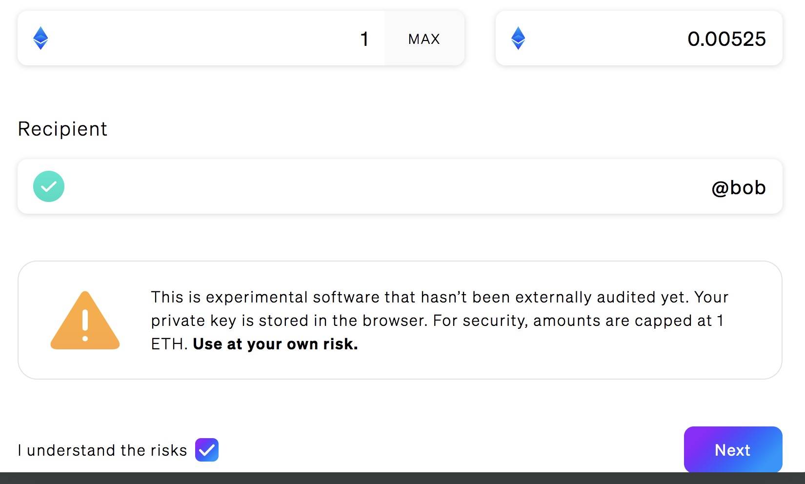 DeFi新玩法丨隐私Rollup服务上线！带你体验Aztec网络上的ETH匿名转账4