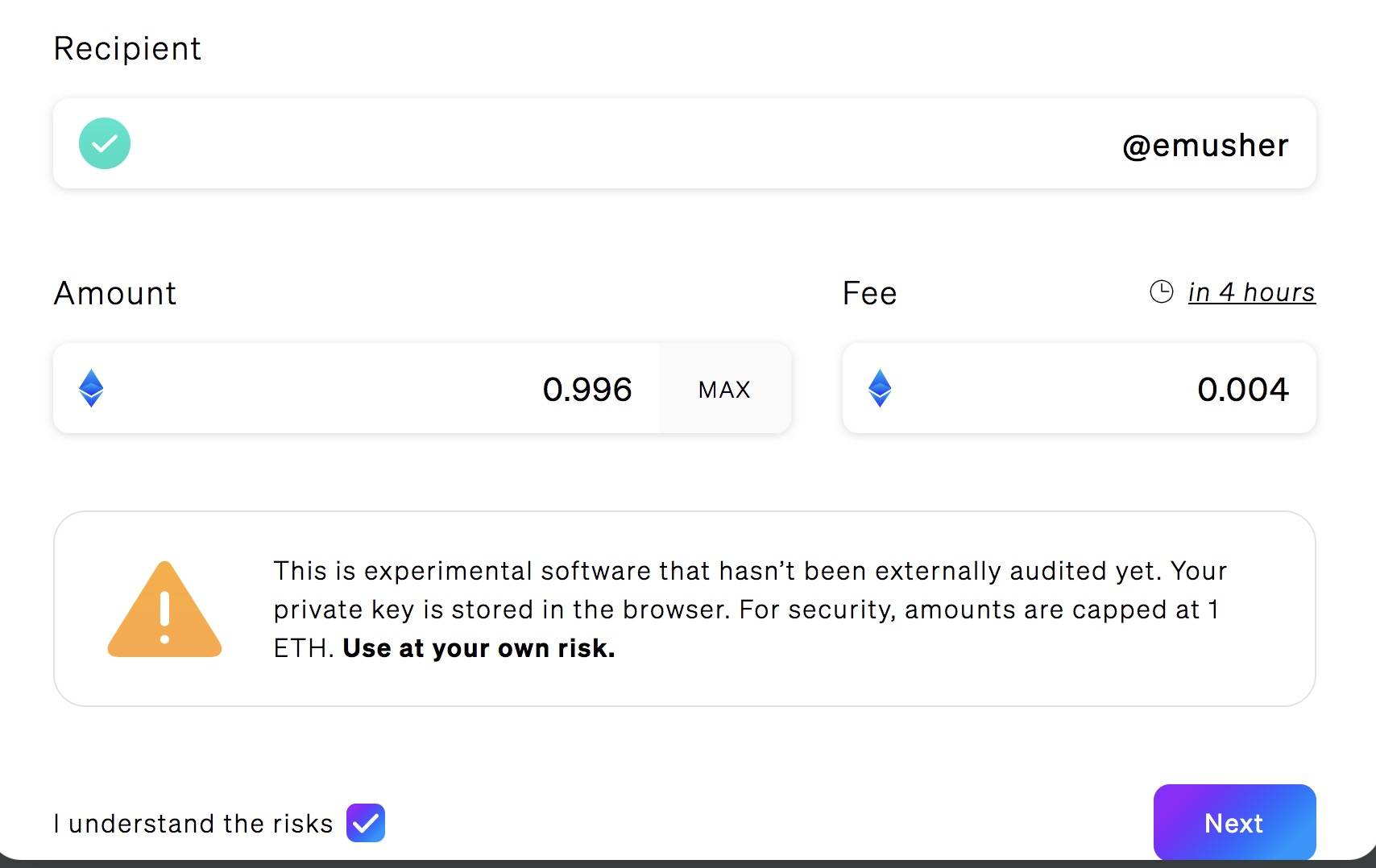 DeFi新玩法丨隐私Rollup服务上线！带你体验Aztec网络上的ETH匿名转账7