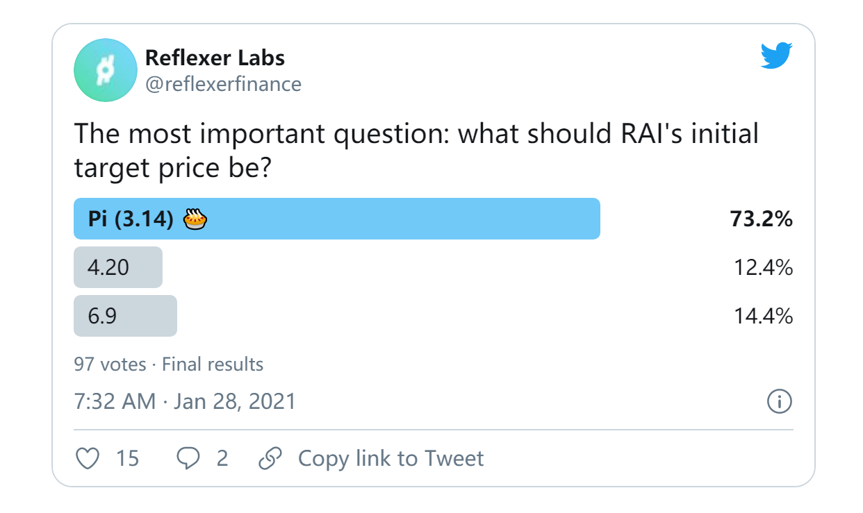 DeFi之道丨FLOAT、RAI与FEI三大算法稳定币的对比1