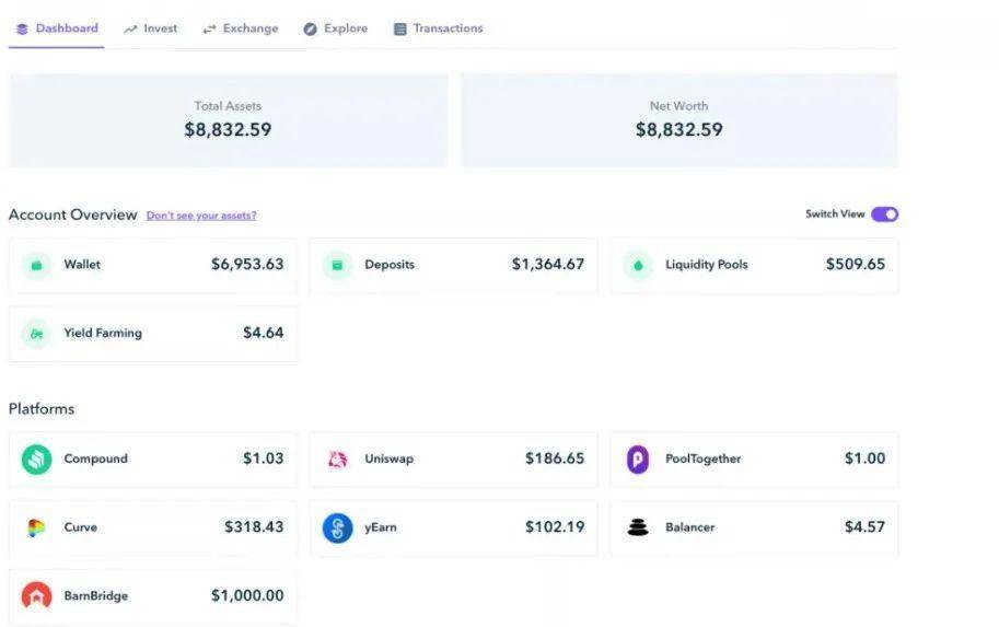 DeFi 聚合层被低估了？解析 InstaDApp 、Zerion、Zapper 等聚合应用1