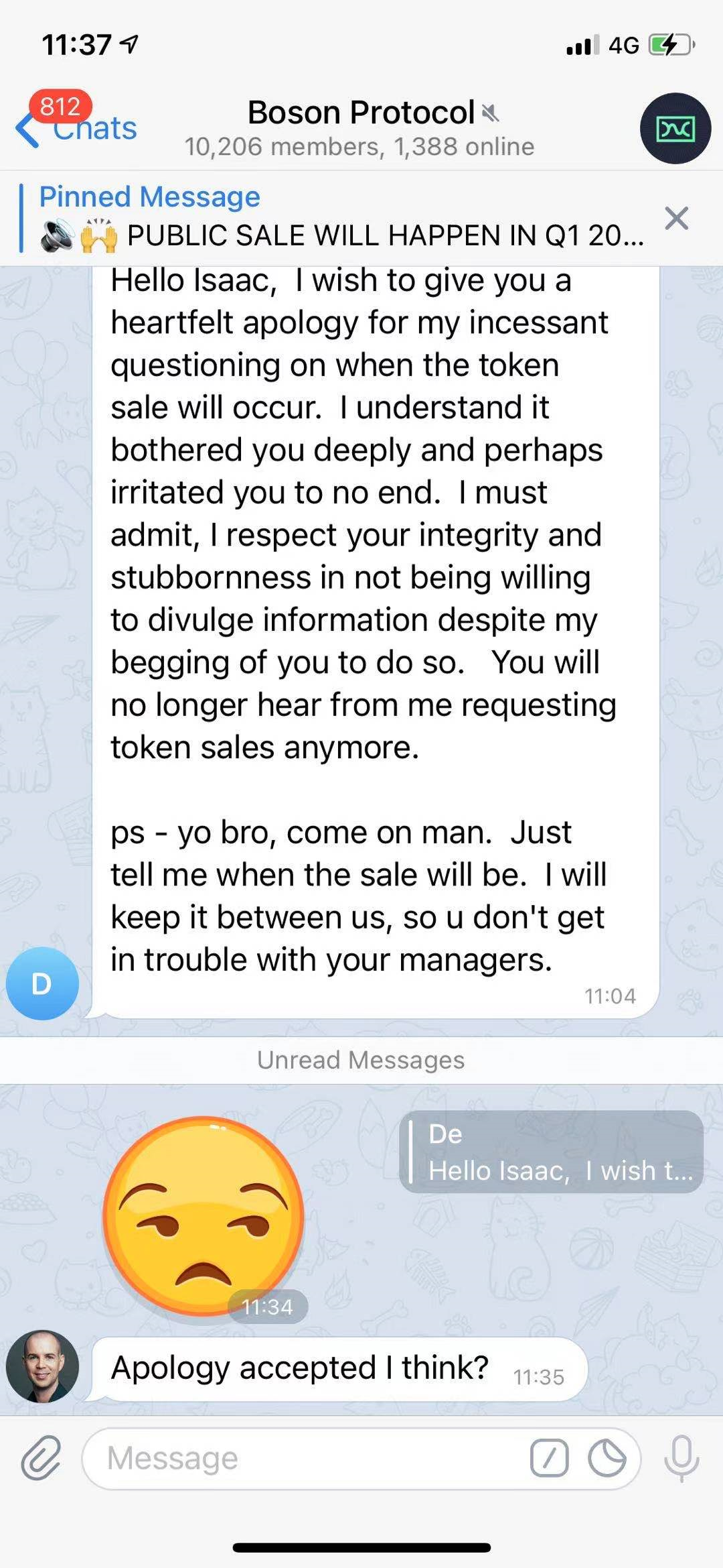 预售超过认购40倍!理解玻色子协议18 预售超过认购40倍!理解玻色子协议18