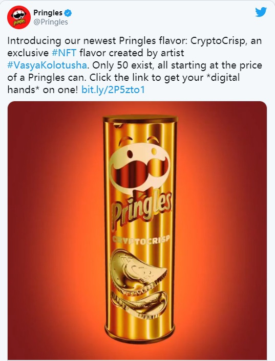 从薯片到厕纸，NFT市场十大传统品牌1