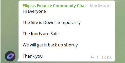 意外情况：网站欠费、网易失败、BSC多个项目官方网站访问异常8