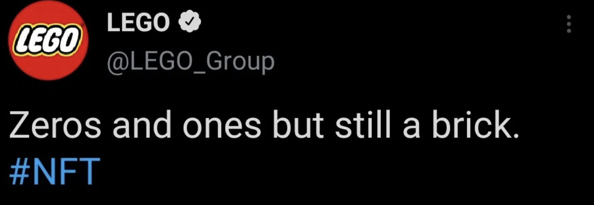 乐高集团会加入NFT热潮吗?