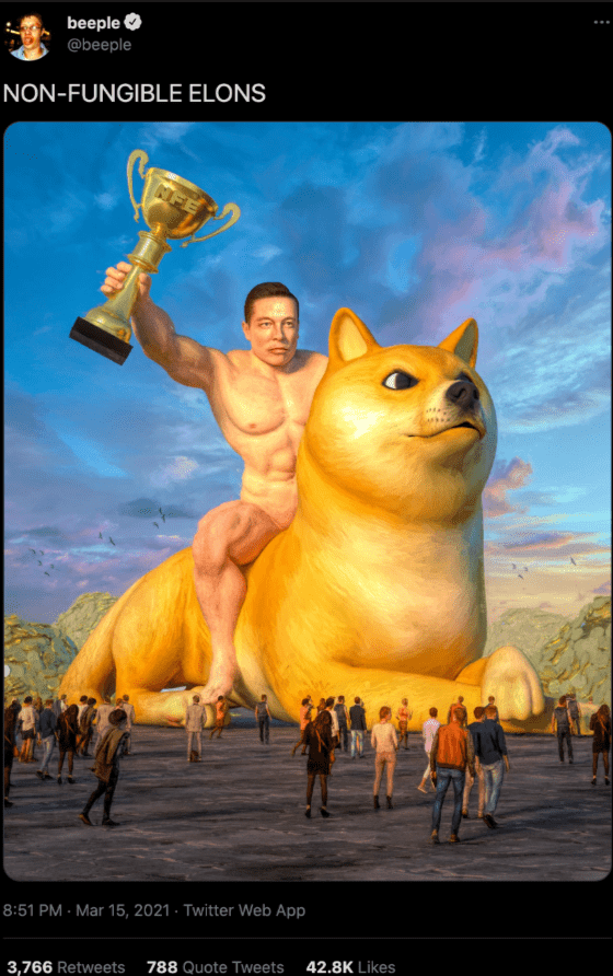 狗币登陆月球！马斯克说它将用SpaceX把狗的钱送上月球6