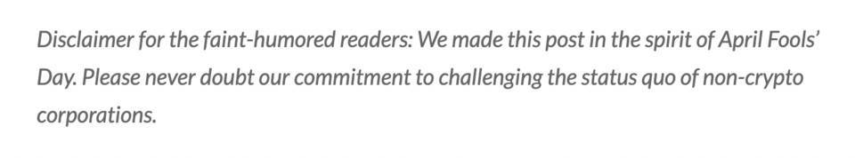 以太坊开放超级权威？如何更改莱特币的名称？你在愚人节被骗了吗？3