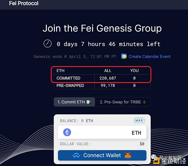 这就是以太高的原因吗？Fei协议