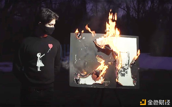 我可以把毕加索的画烧掉 做成NFT吗？2