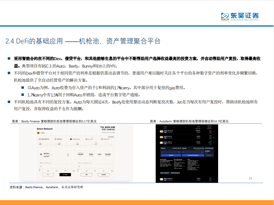 Defi：现实世界中金融秩序的分散化重构20