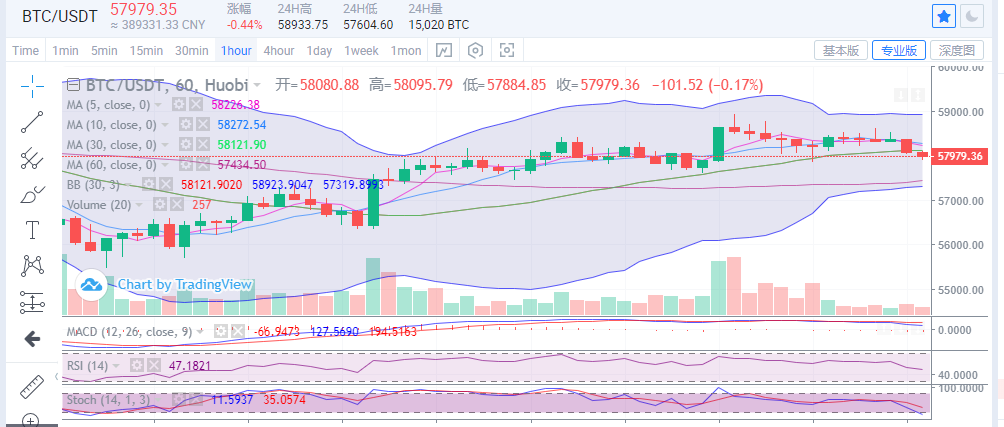 陈楚初：比特币承压进入盘整  多空胶着小幅震荡1