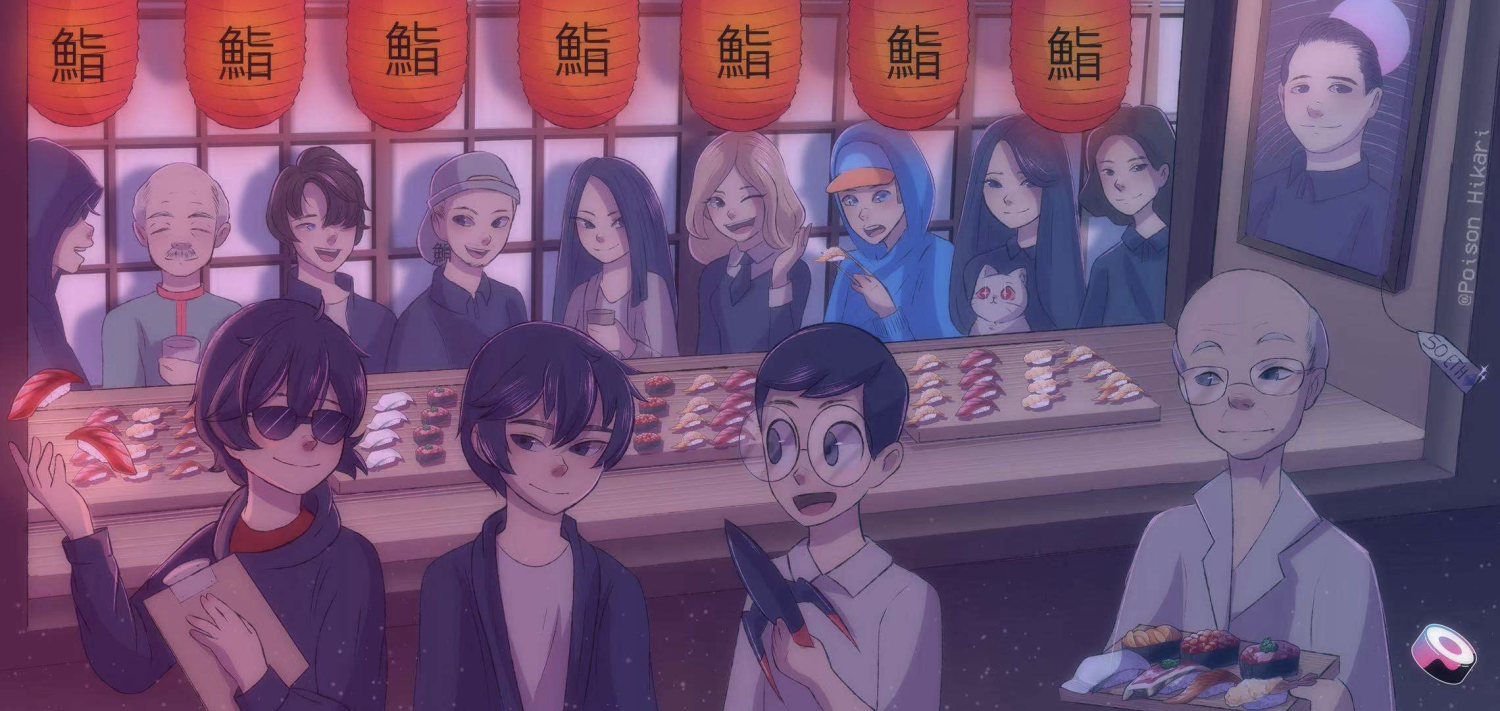 寿司交换会成员小野纪郎：新产品太多，很快就会推出3