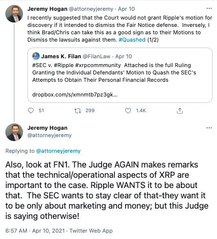 Ripple成功阻止了sec向公众披露其高管的个人财务记录