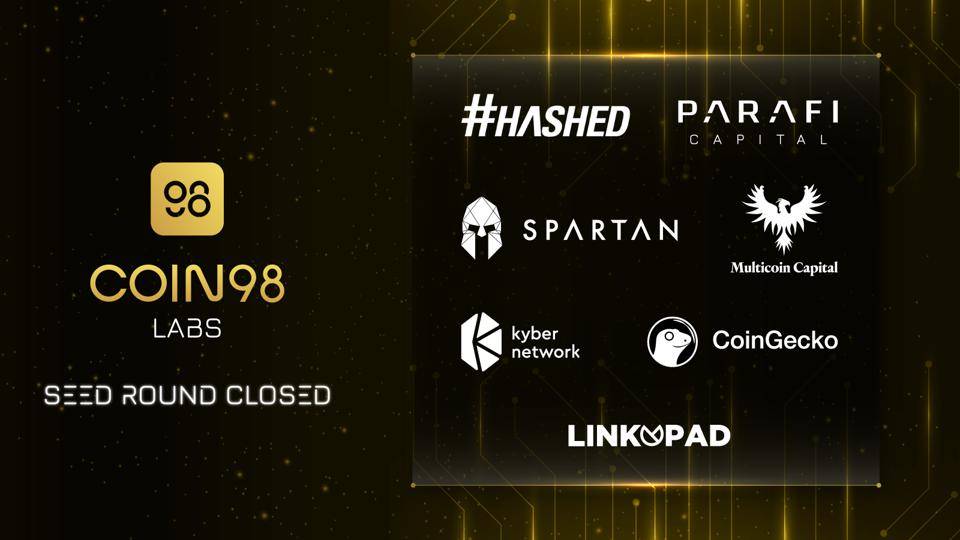 融资新闻 | 越南DeFi公司Coin98 Labs获得125万美元种子轮融资，Hashed等领投