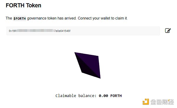 金色前哨丨Ampleforth推出治理代币FORTH 这样领取空投1 金色前哨丨Ampleforth推出治理代币FORTH 这样领取空投1