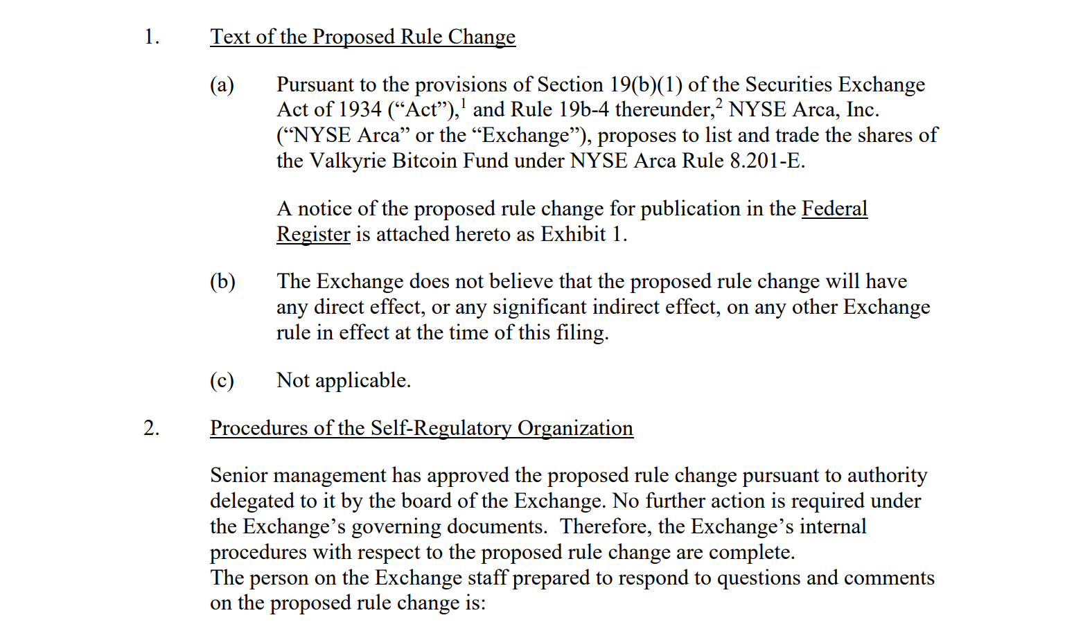 又一只美股比特币ETF进入公开审核期，SEC动作频频或显示“利好消息来了”
