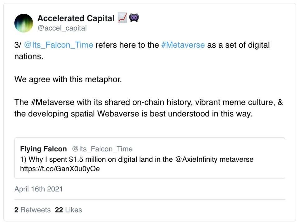 为什么metaverse是以太坊中一个正在崛起的数字王国?2 为什么metaverse是以太坊中一个正在崛起的数字王国?2