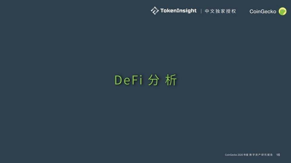 Coingecko 2021年第一季度数字资产行业季度报告：defi2