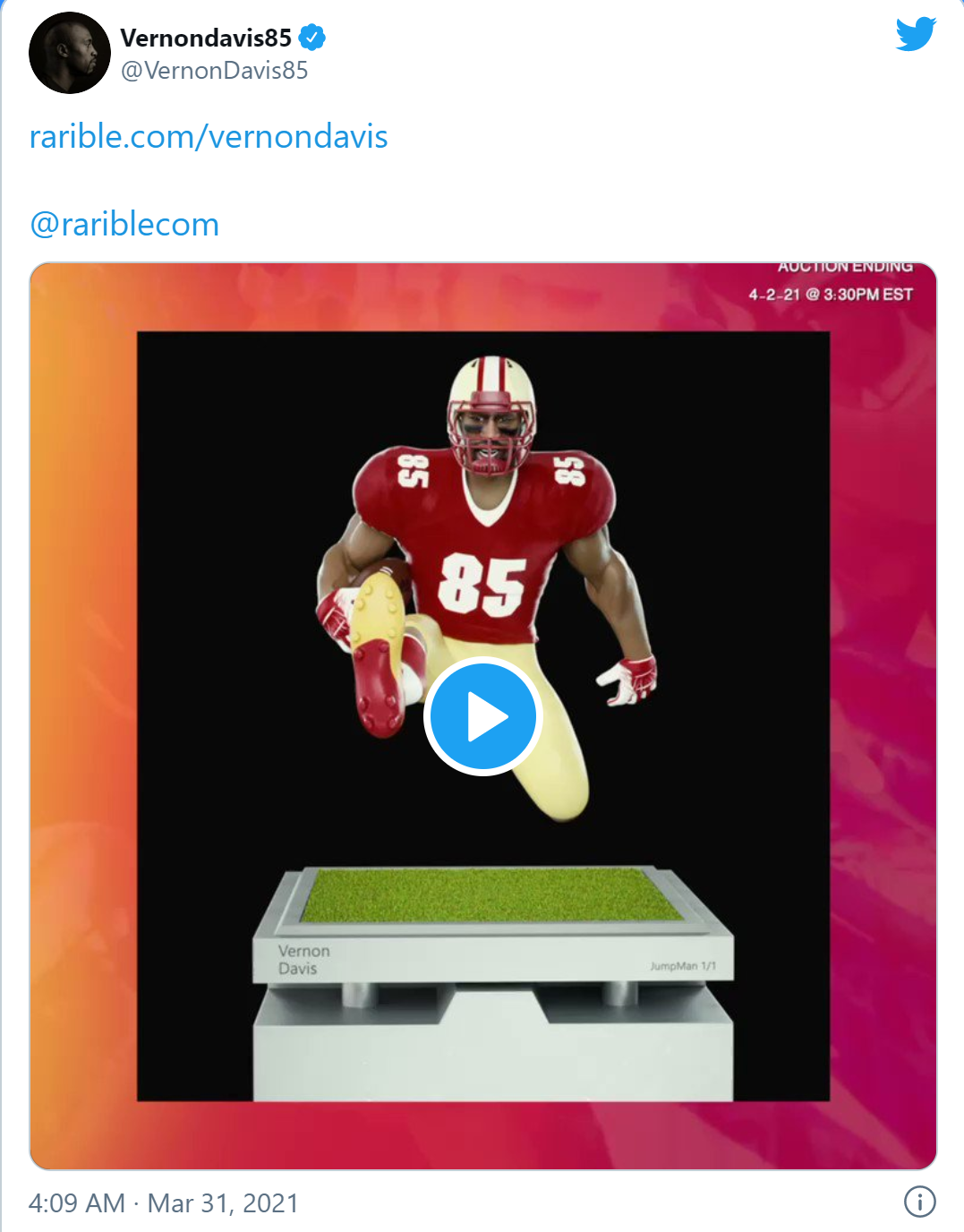 NFT革命：NBA成为第一个吃螃蟹的联盟，NFL该何去何从？2