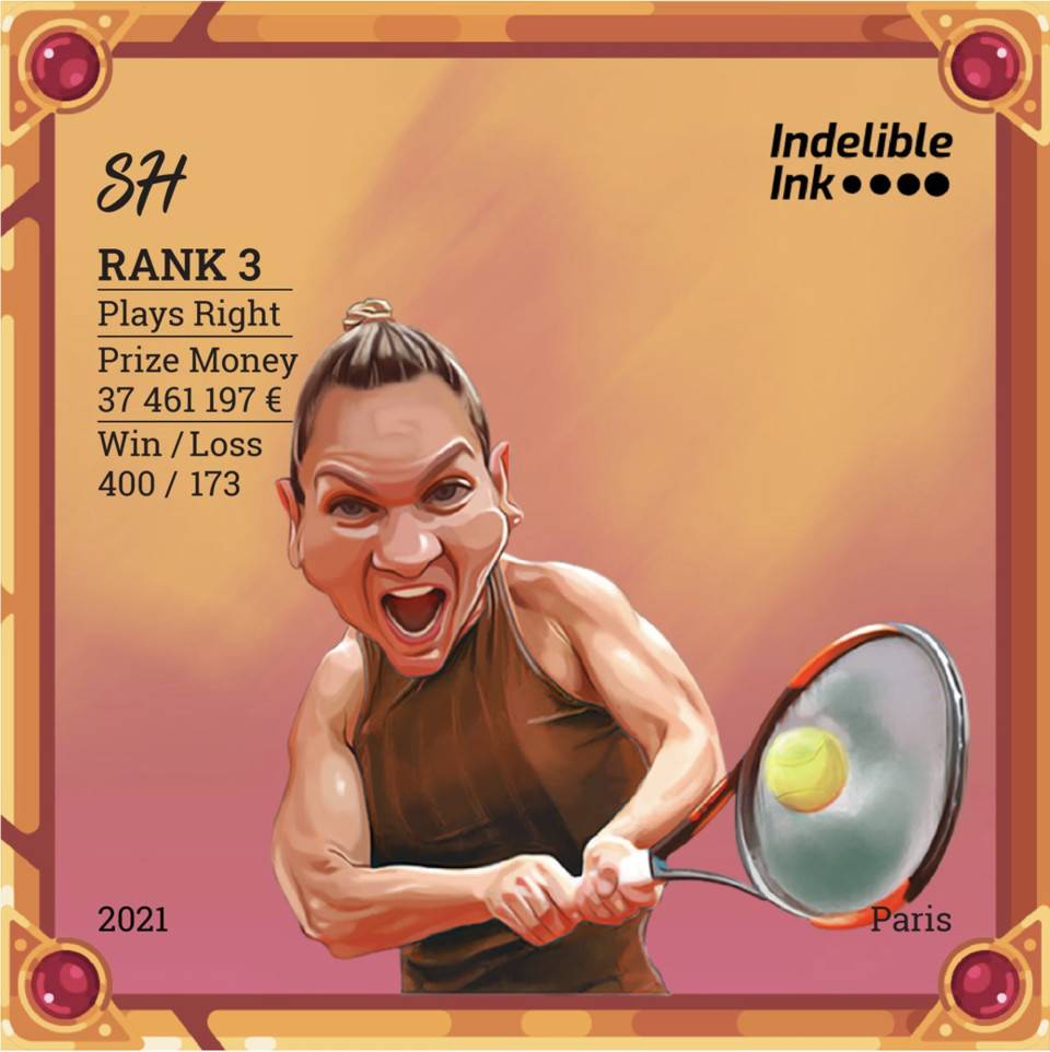 愤怒。范冰冰推出现役网球明星系列限量版NFT2