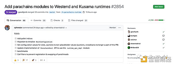 Gavin正式将平行链功能添加到Kusama网络