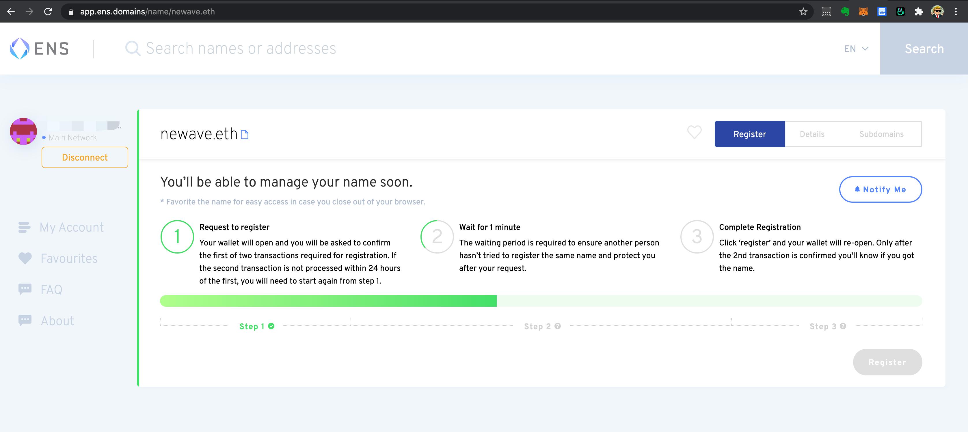 手拉手教你注册以太坊3