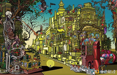 CryptoVoxels上的虚拟世界漫游者5 CryptoVoxels上的虚拟世界漫游者5