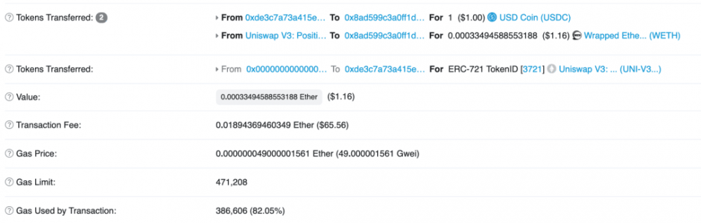 从这些细节中，我们可以了解uniswap V3：天然气的快速增长和生态应用的开始7