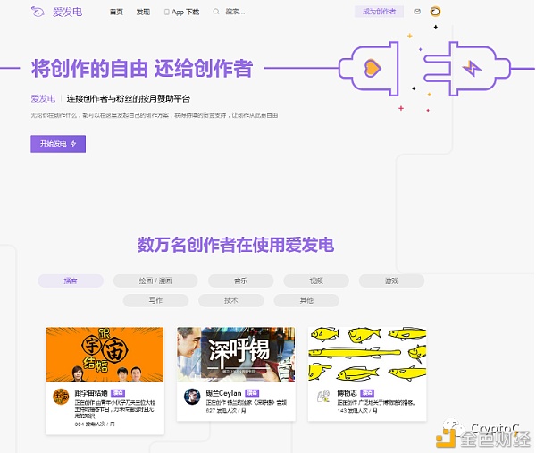 在NFT之前 传统平台如何帮助创作者变现？2