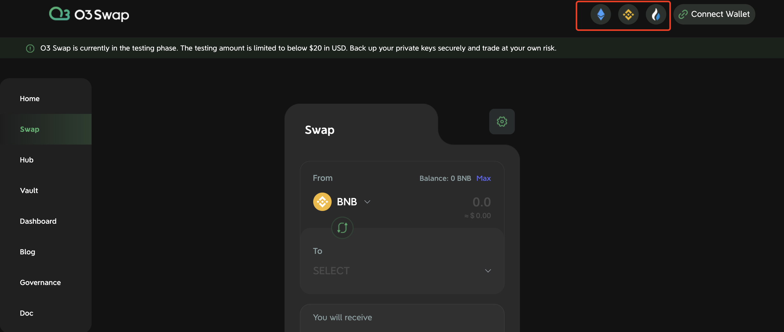 教程丨手把手带你玩跨链聚合协议O3 Swap，一起撸空投！2