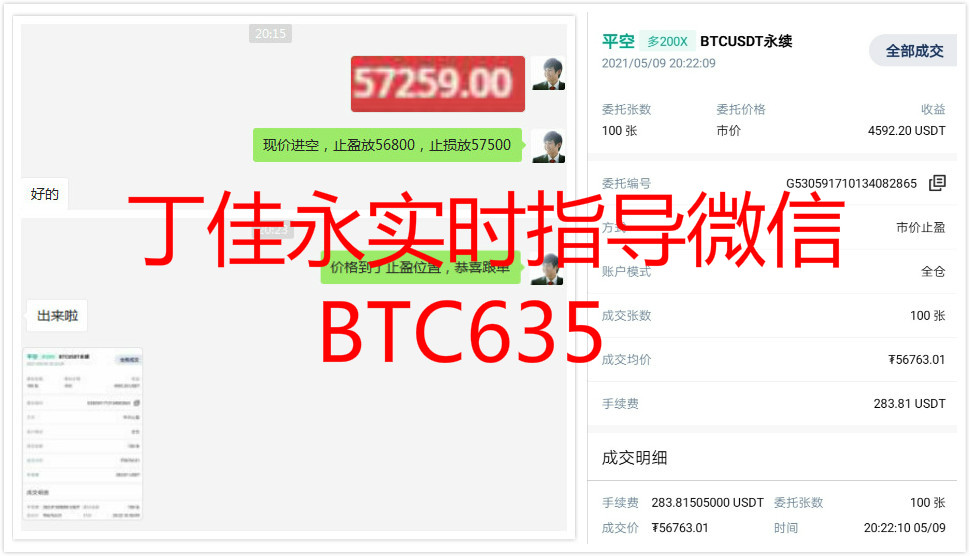 丁佳永:今天持续做空比特币 目前已完美获利1 丁佳永:今天持续做空比特币 目前已完美获利1