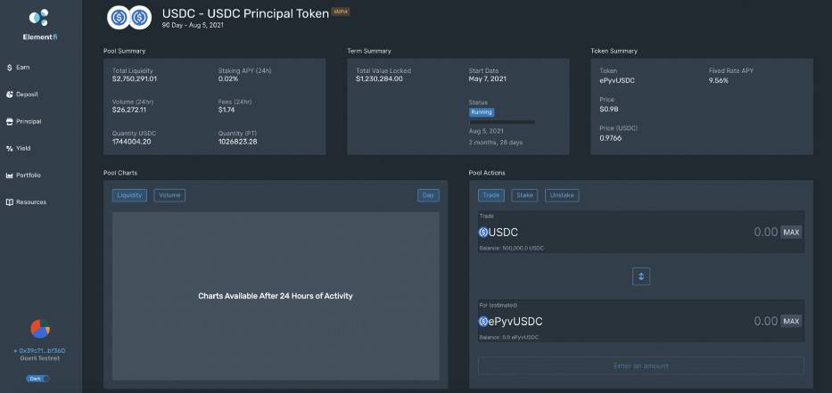 手把手教你玩转固收协议 Element 测试网6 手把手教你玩转固收协议 Element 测试网6