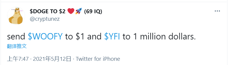 Yfi一夜之间飙升了60%，价值之王又回来了1