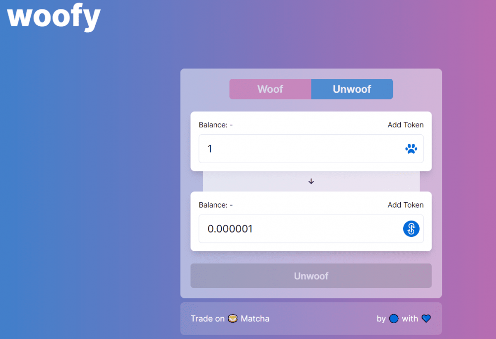 Year finance推出woofy，创下9.5万美元的历史新高2